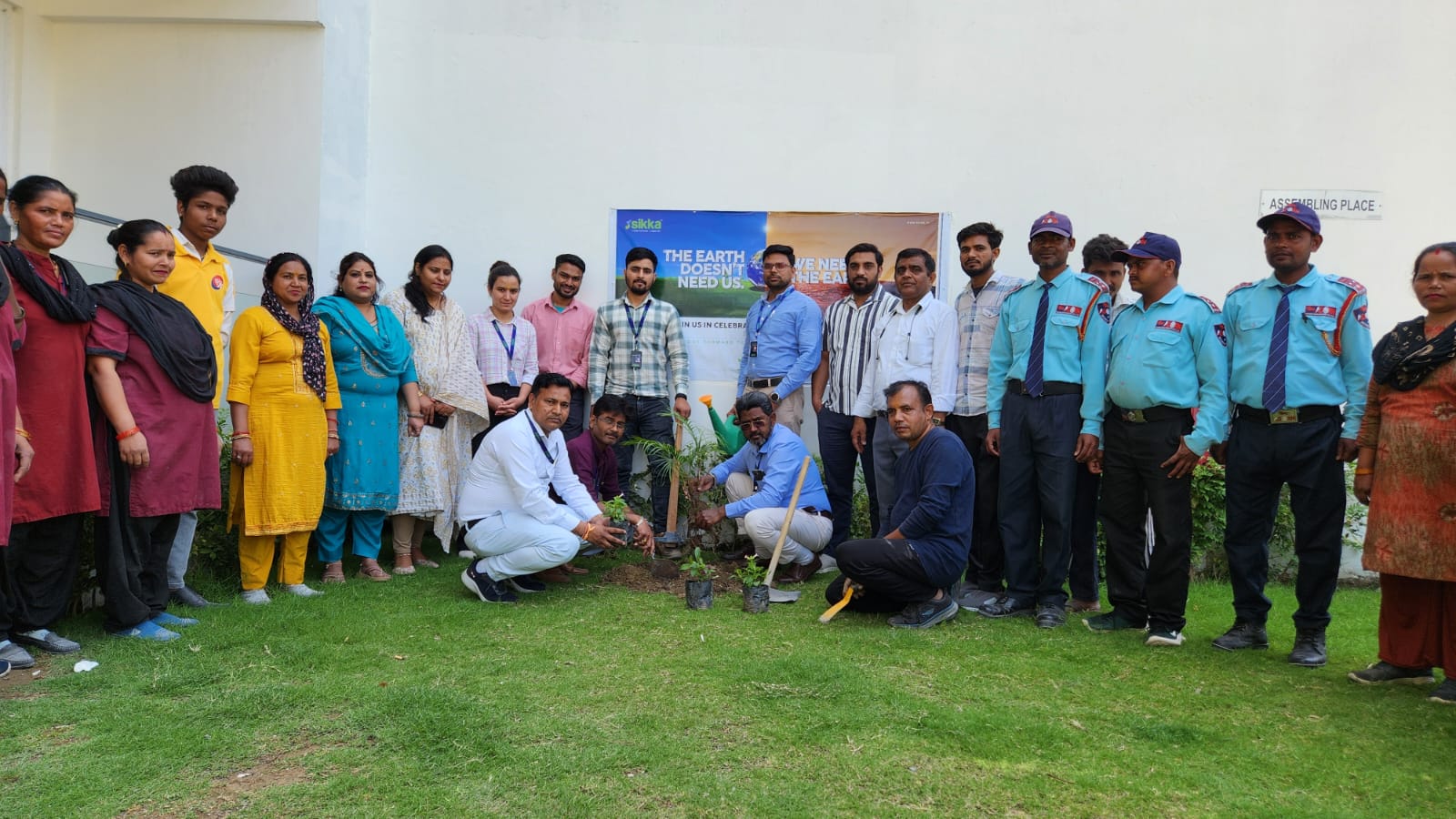 Plantation day2025 at Sikka kimaya Greens 1